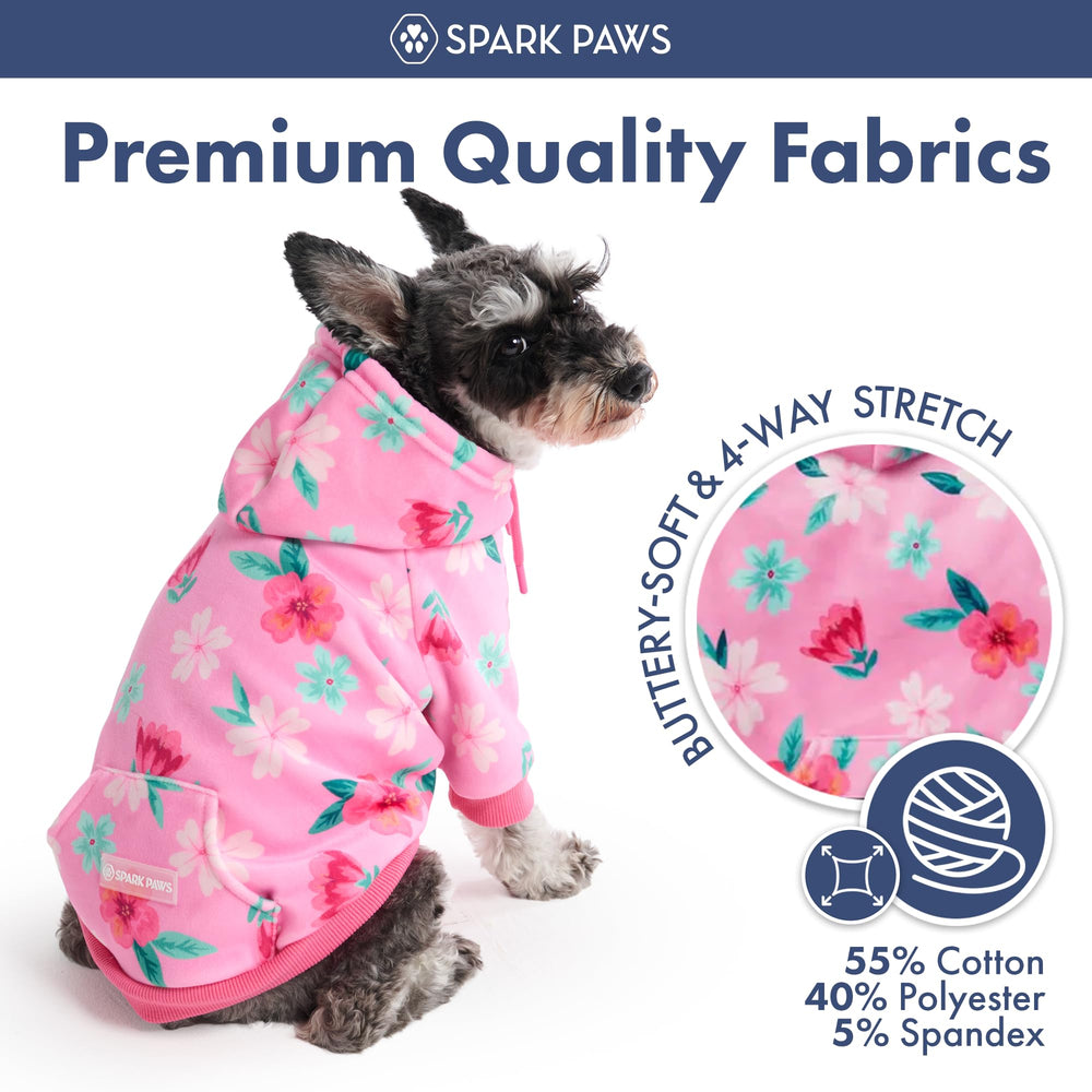Spark Paws forro polar suave, mantiene al perro abrigado sin volumen.