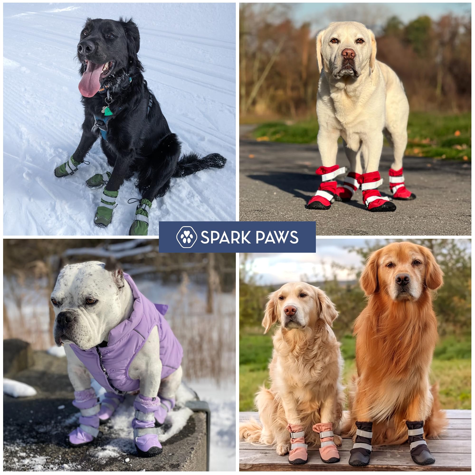 Zapatos Spark Paws para perros, lavables a máquina (zapatos-perro-limpiables-maquina), limpieza sencilla.