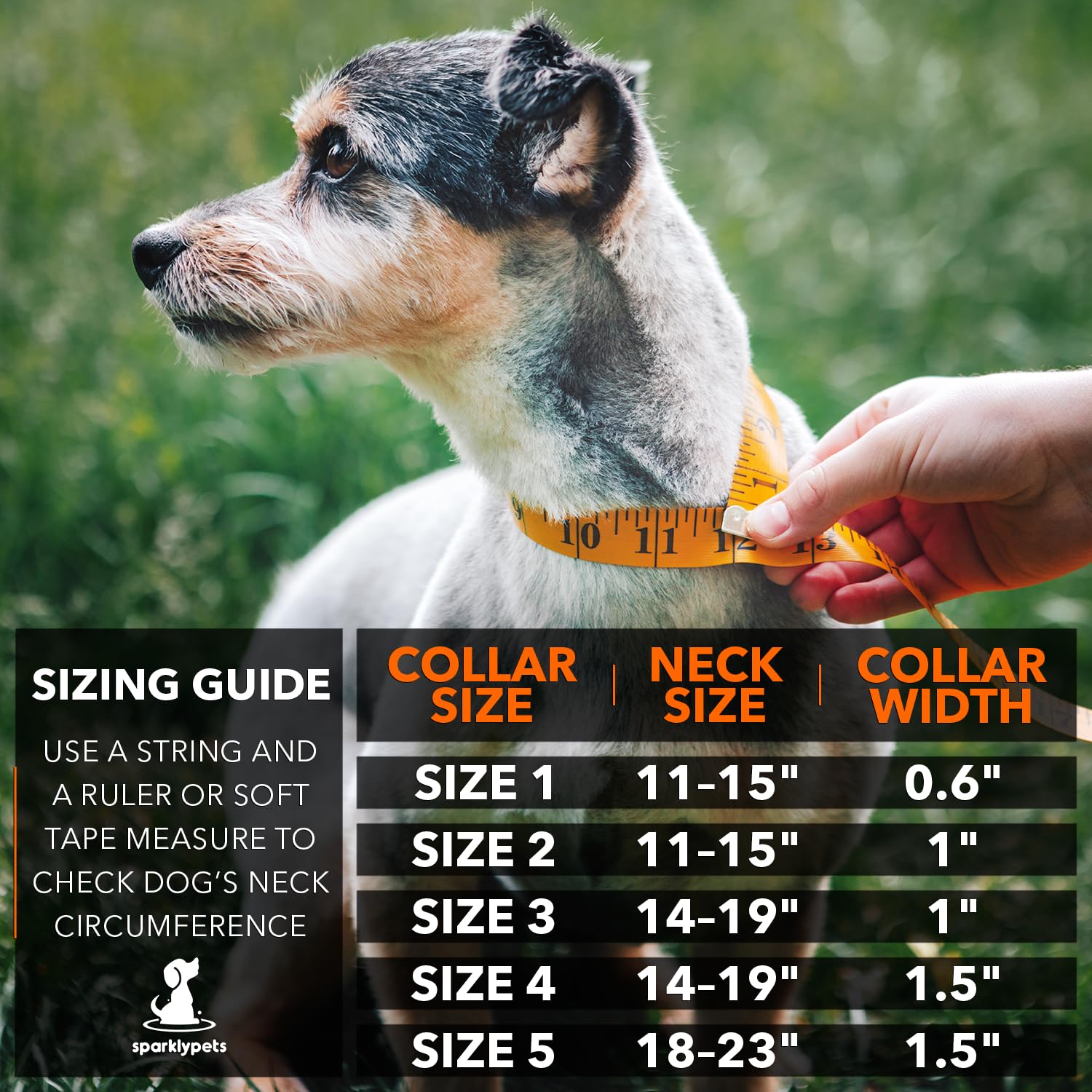 SparklyPets collar extra pequeño con ajuste ergonómico y seguro.