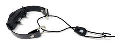 Sparky Pet Co: cierre elástico tipo bungee para collar electrónico, fácil de colocar.