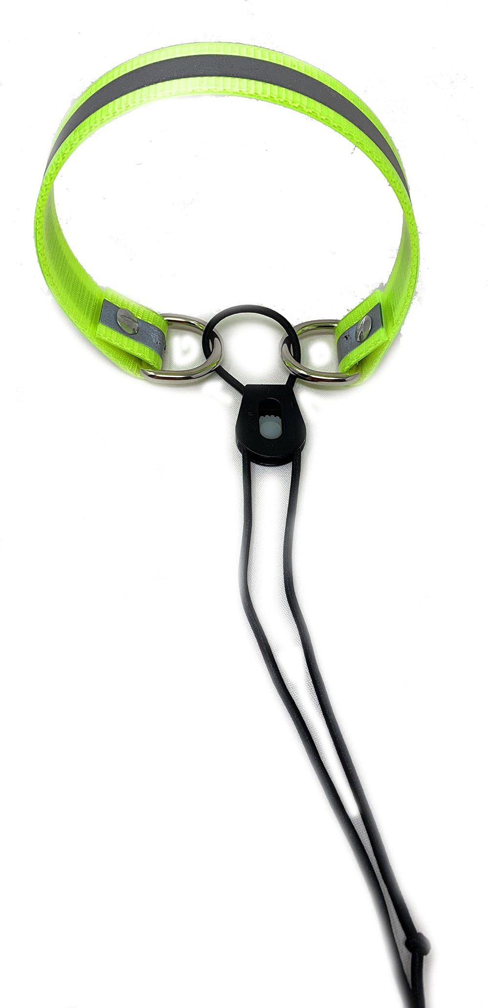 Sparky Pet Co correa de repuesto e-collar Surefit bungee reflectiva amarilla para uso diario