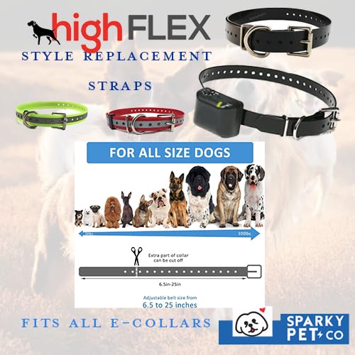 Sparky Pet Co: correa impermeable para uso diario y entrenamientos al aire libre