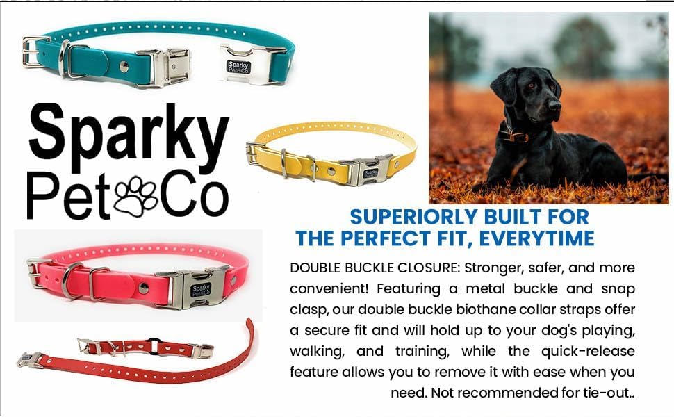 Sparky Pet Co reemplazo apto para sistemas de cercado invisible.