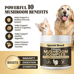 Special Breed dosis por porción para perros y gatos, medición precisa.