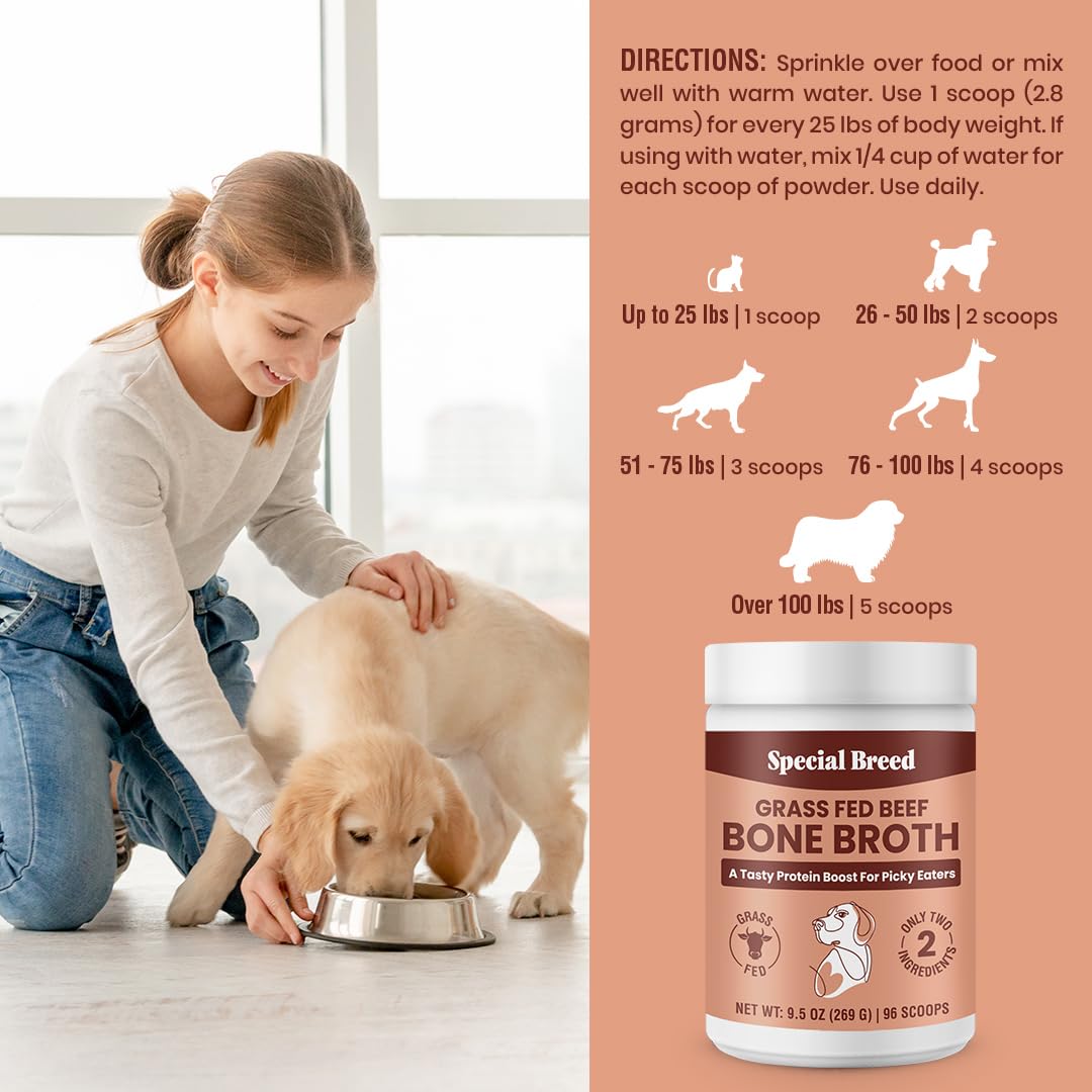 Special Breed ingredientes naturales para caldo de huesos