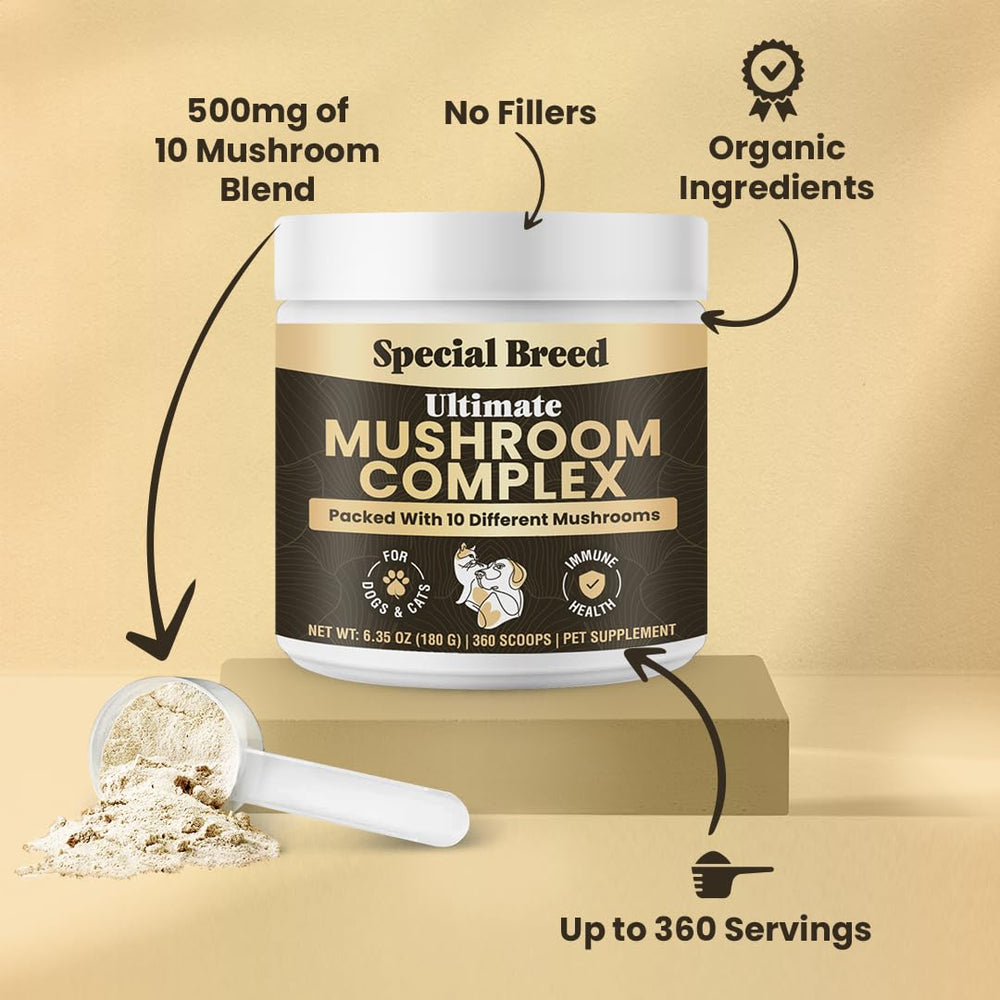 Special Breed se añade a la comida diaria de tu mascota para conveniencia.