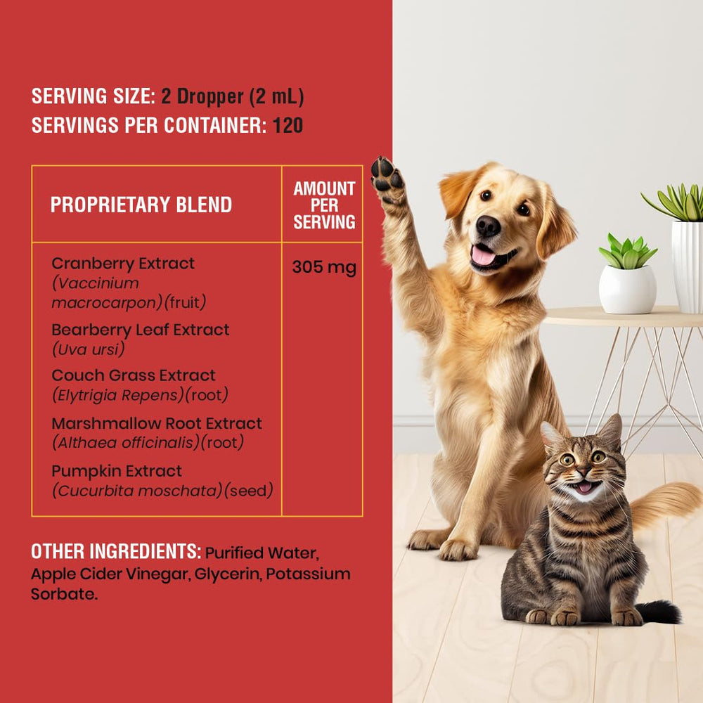 Special Breed perro y gato usando el suplemento para consumo diario.