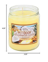 Specialty Pet Products paquete de dos velas piña y coco para ambientes más agradables