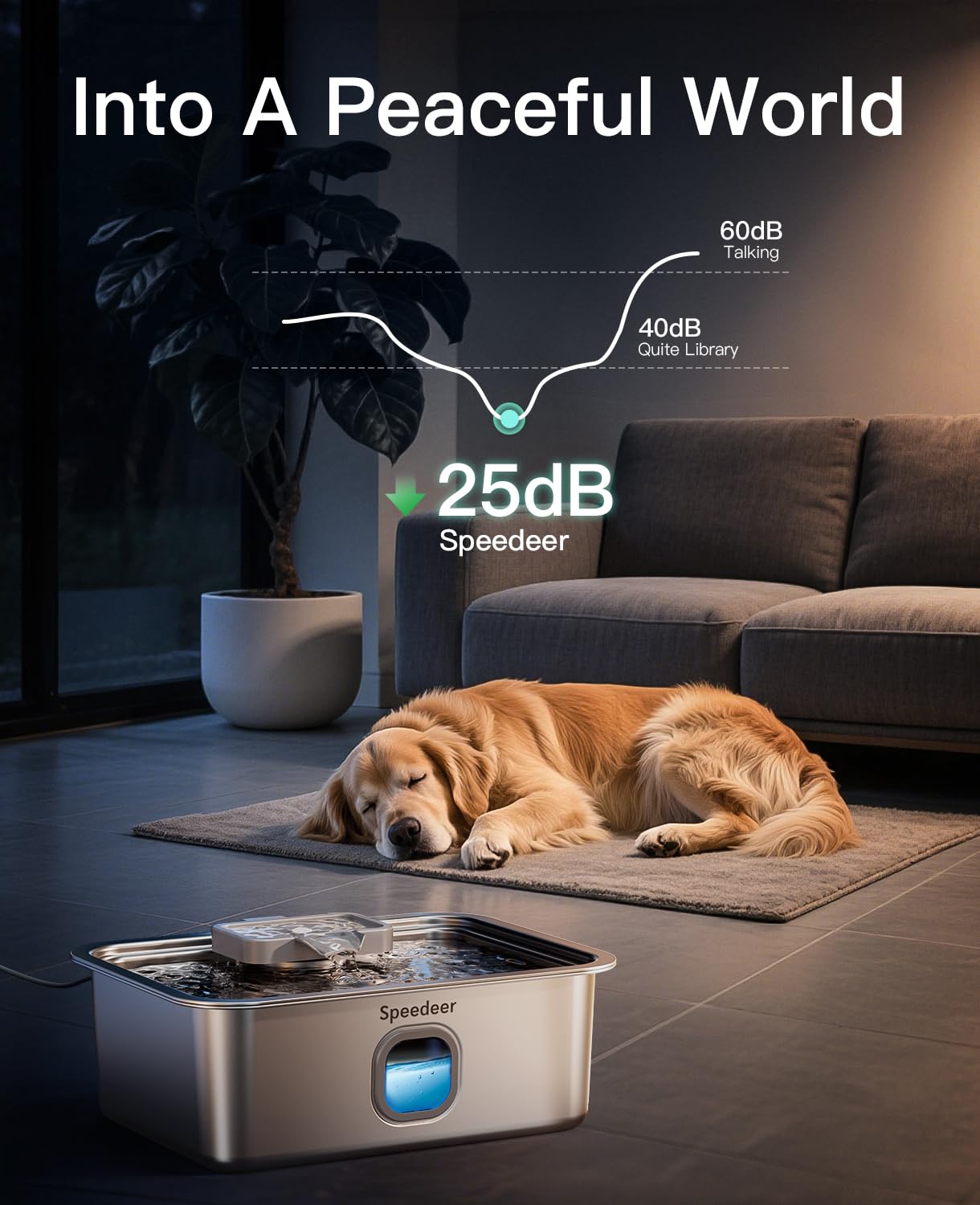 Speedeer acero-inoxidable-alimentos ofrece durabilidad y limpieza fácil.