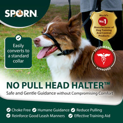 Sporn musera para perro mediano, comodidad y guía amable al caminar.