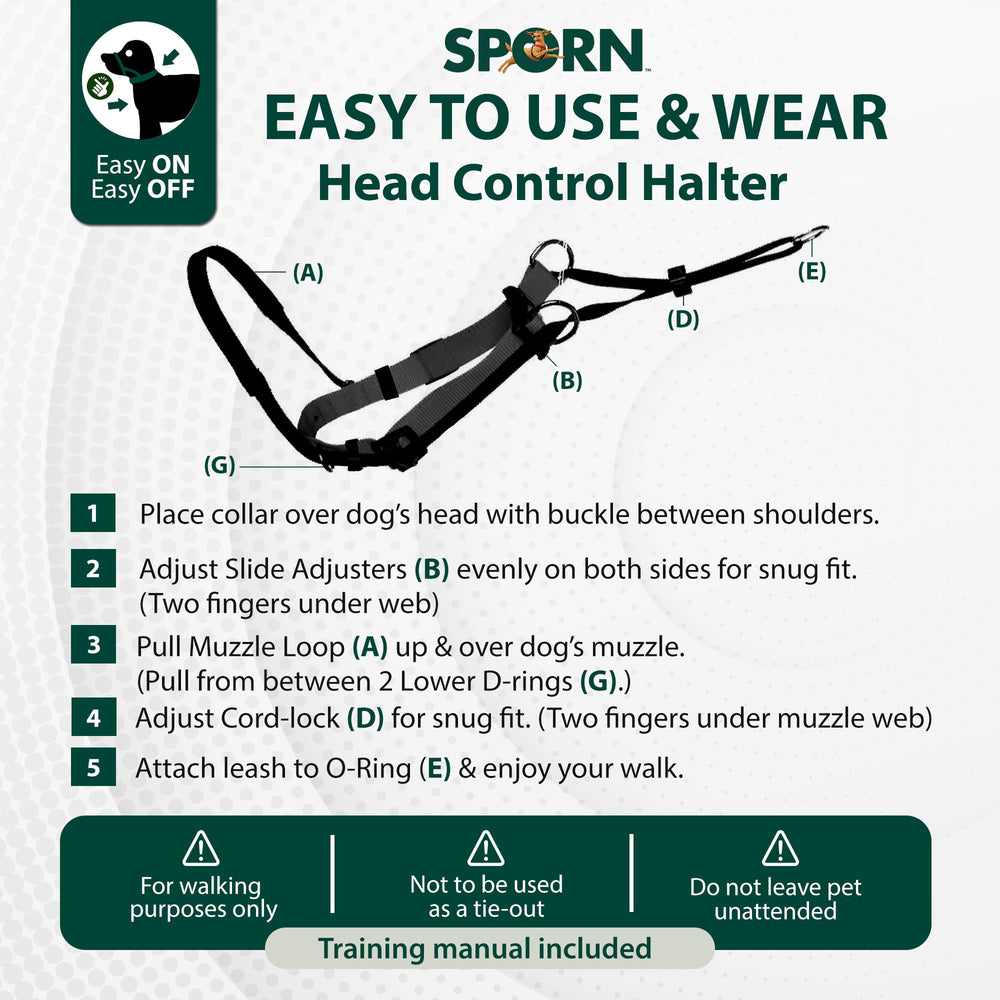Sporn arnés para paseos urbanos, ideal y cómodo.