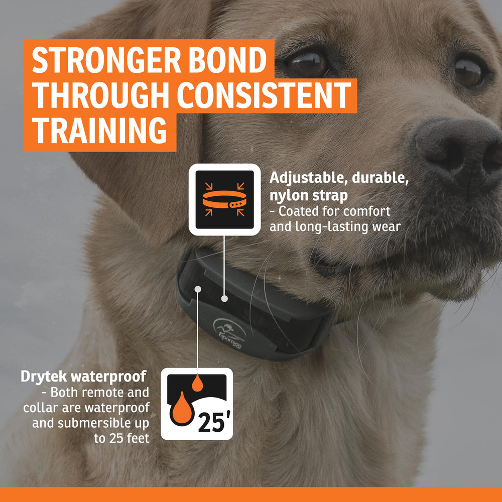 SportDOG Batería de 40–60 horas, ideal para salidas largas