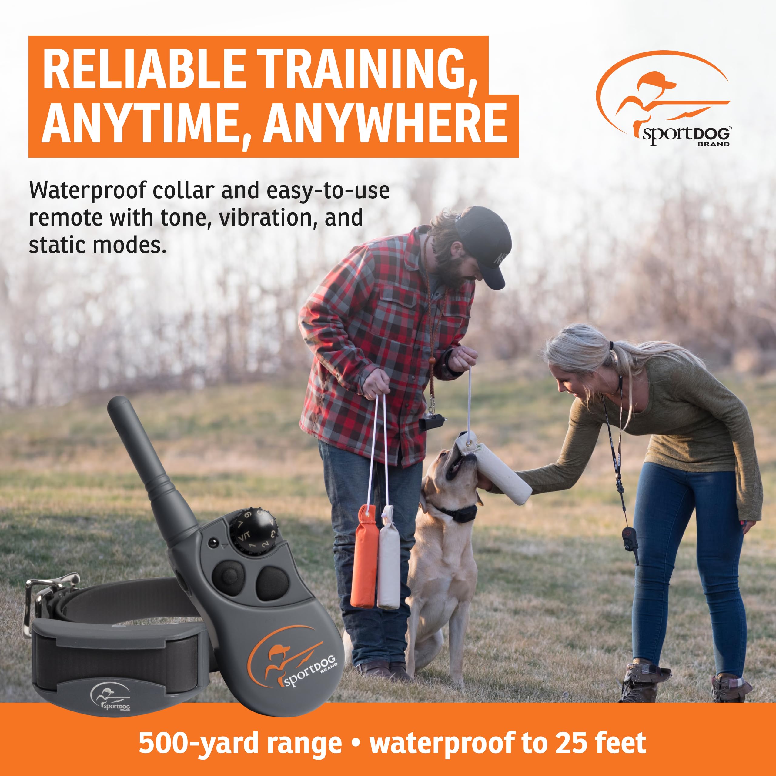 SportDOG FieldTrainer 425X receptor ligero y duradero para campo.