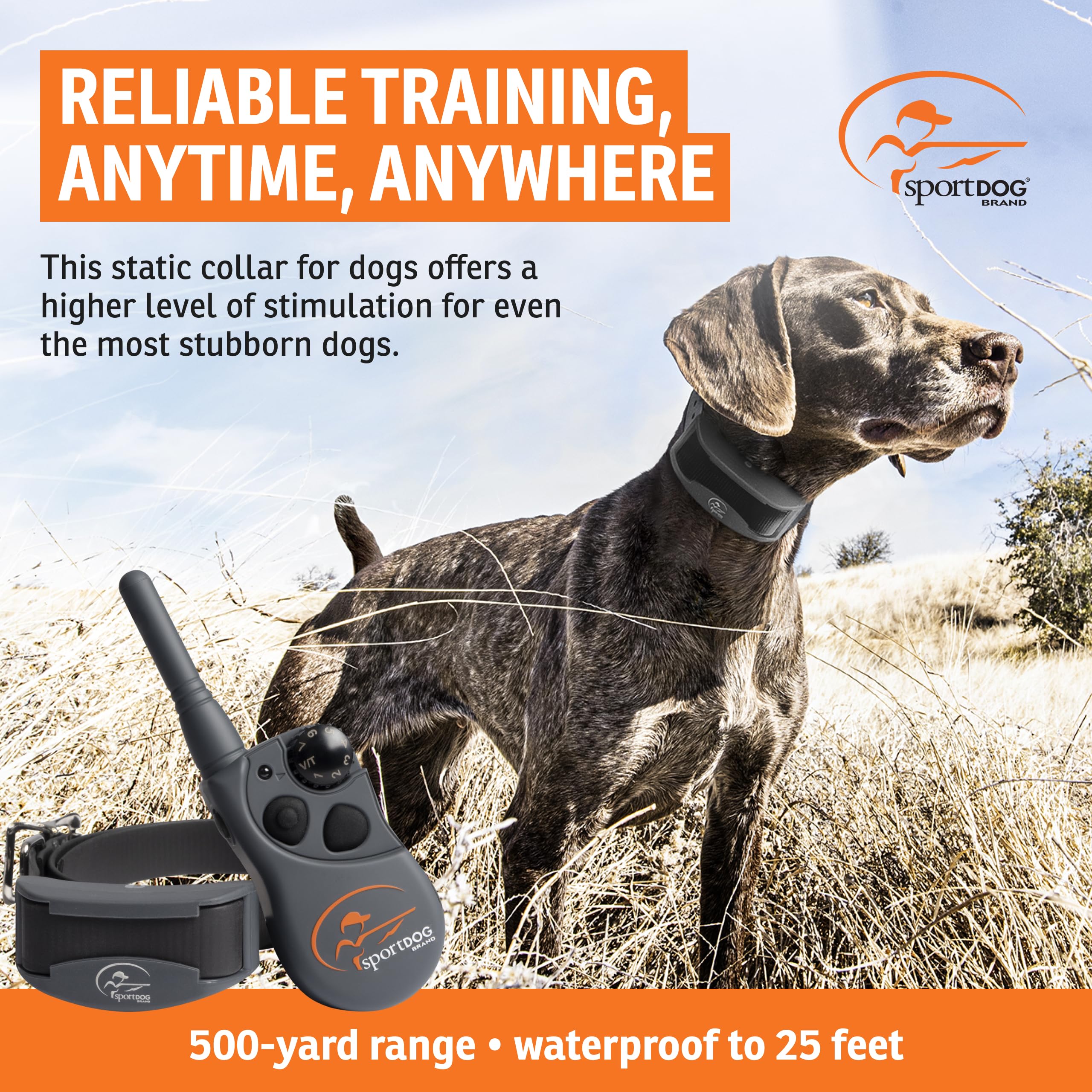 SportDOG FieldTrainer 425XS: collar receptor ligero para uso prolongado en campo