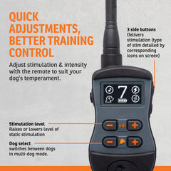 SportDOG SportTrainer 1275 collar receptor ajustable para perros entre 5 y 22 pulgadas.