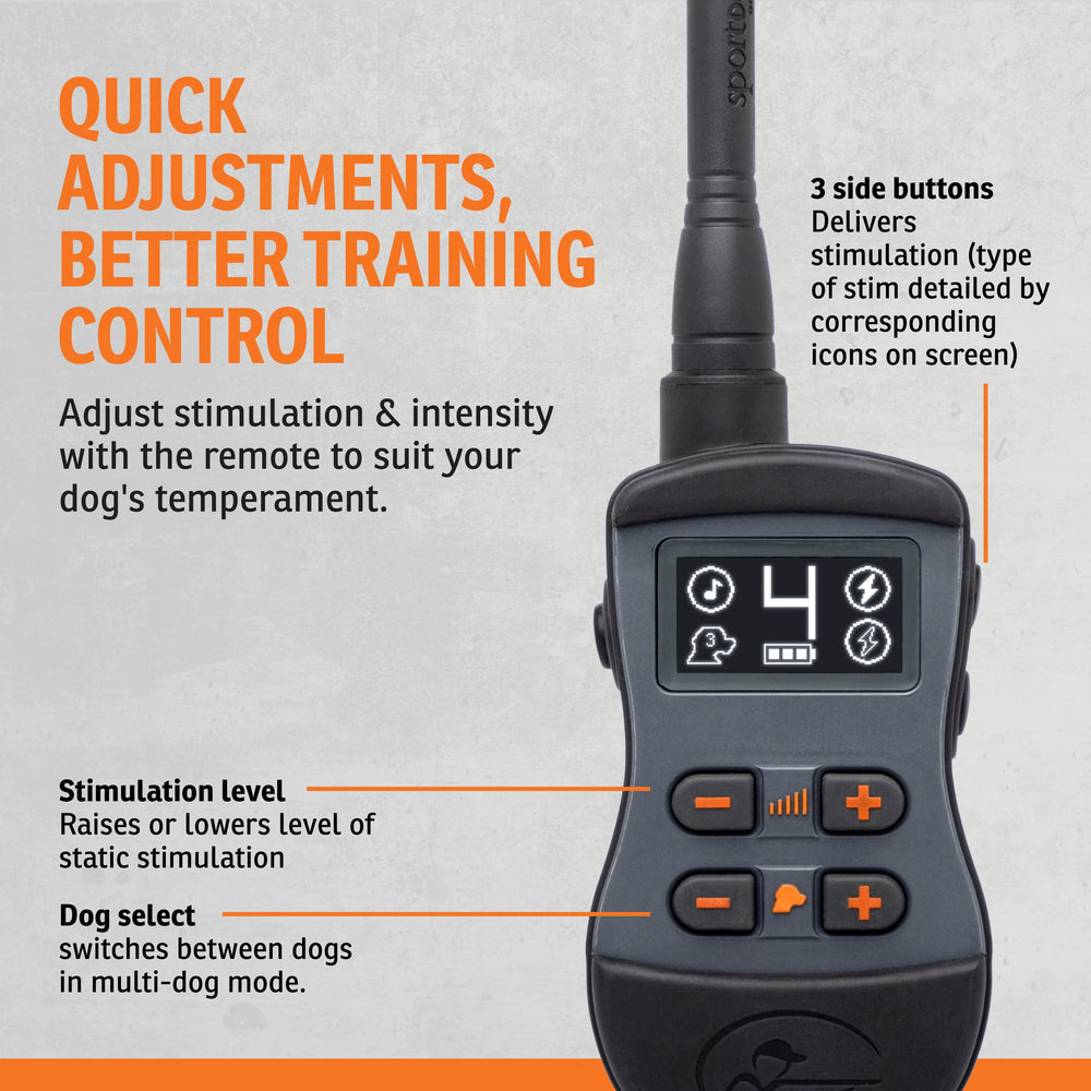 SportDOG SportTrainer carga rápida de batería para sesiones prolongadas