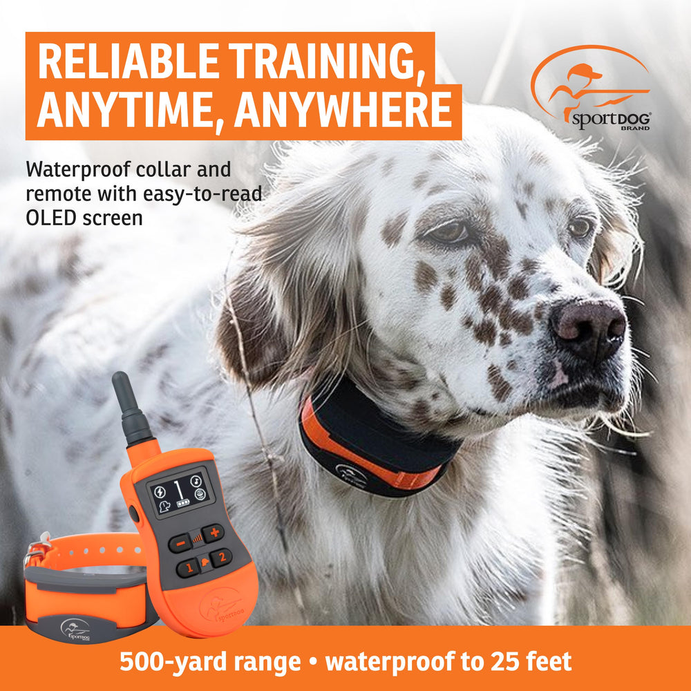 SportDOG SportTrainer con pantalla de claridad para decisiones rápidas en el campo.