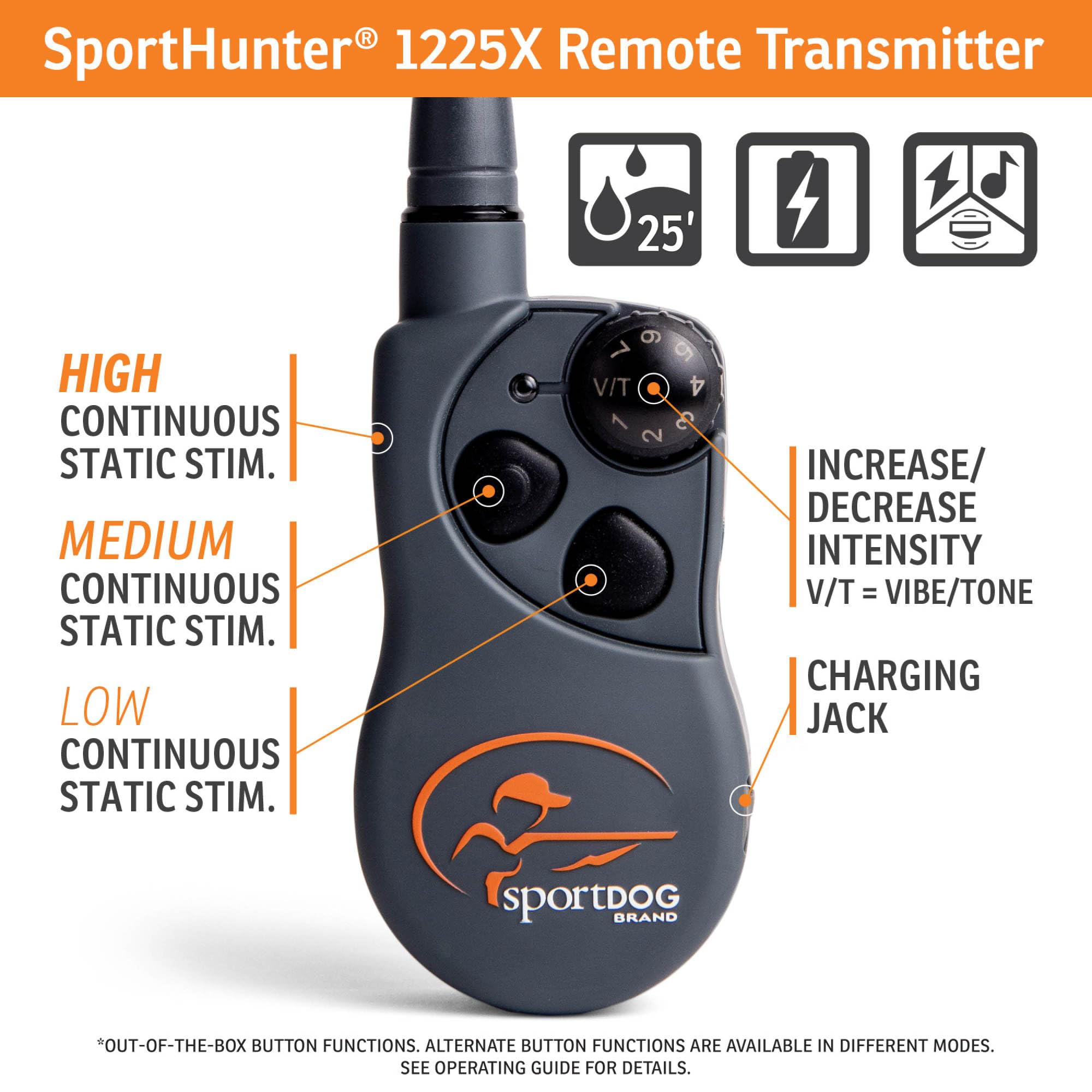 SportDOG YardTrainer con carga rápida de dos horas para uso diario