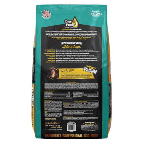 Sportsman's Pride Field Master, ingrediente principal: pollo criado en granja estadounidense.