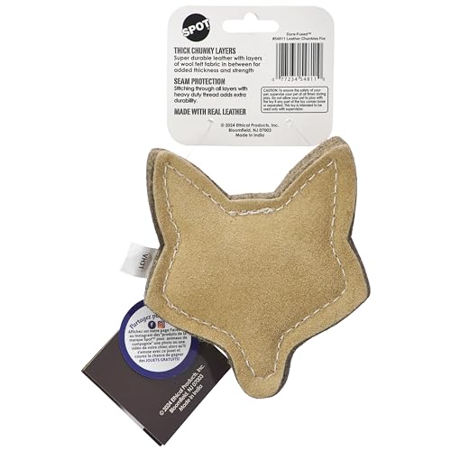 SPOT Dura-Fused Chunkies Fox detalle de capas de fieltro y cuero