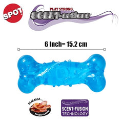 SPOT Hueso de caucho TPR duradero para mordedores agresivos