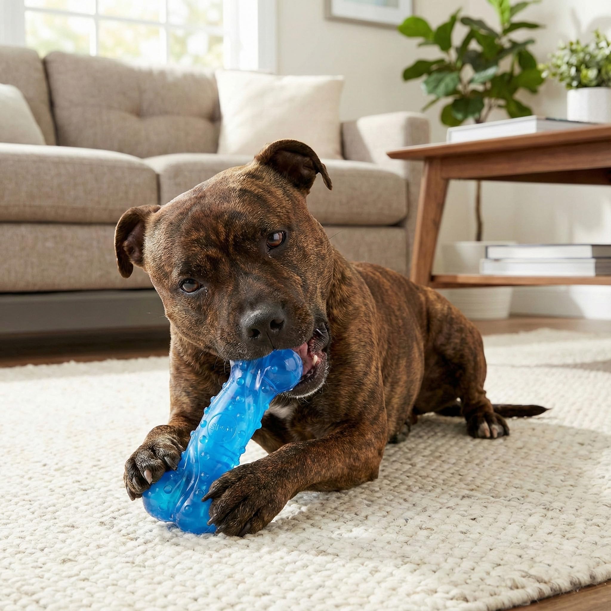 SPOT Hueso de tocino para cachorros, seguro y estimulante