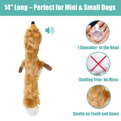 SPOT Skinneeez Fox, cuerpo flexible para mordidas y juegos
