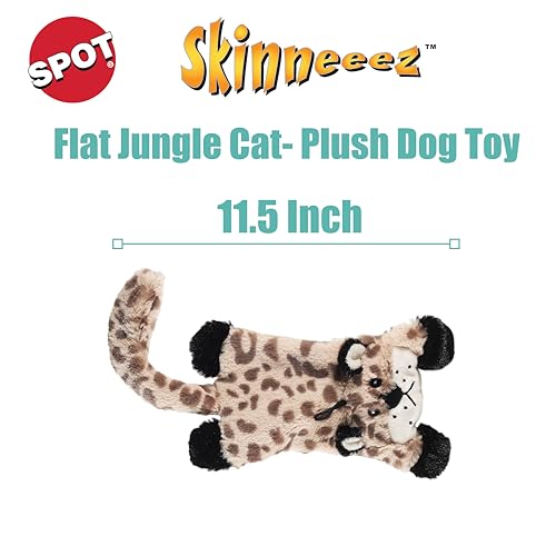 SPOT Skinneeez Gato Plano León, suave y ligero para cachorros.