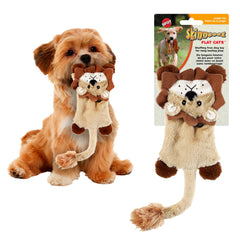 SPOT Skinneeez Gato Plano Leopardo, juego interactivo para perros pequeños.
