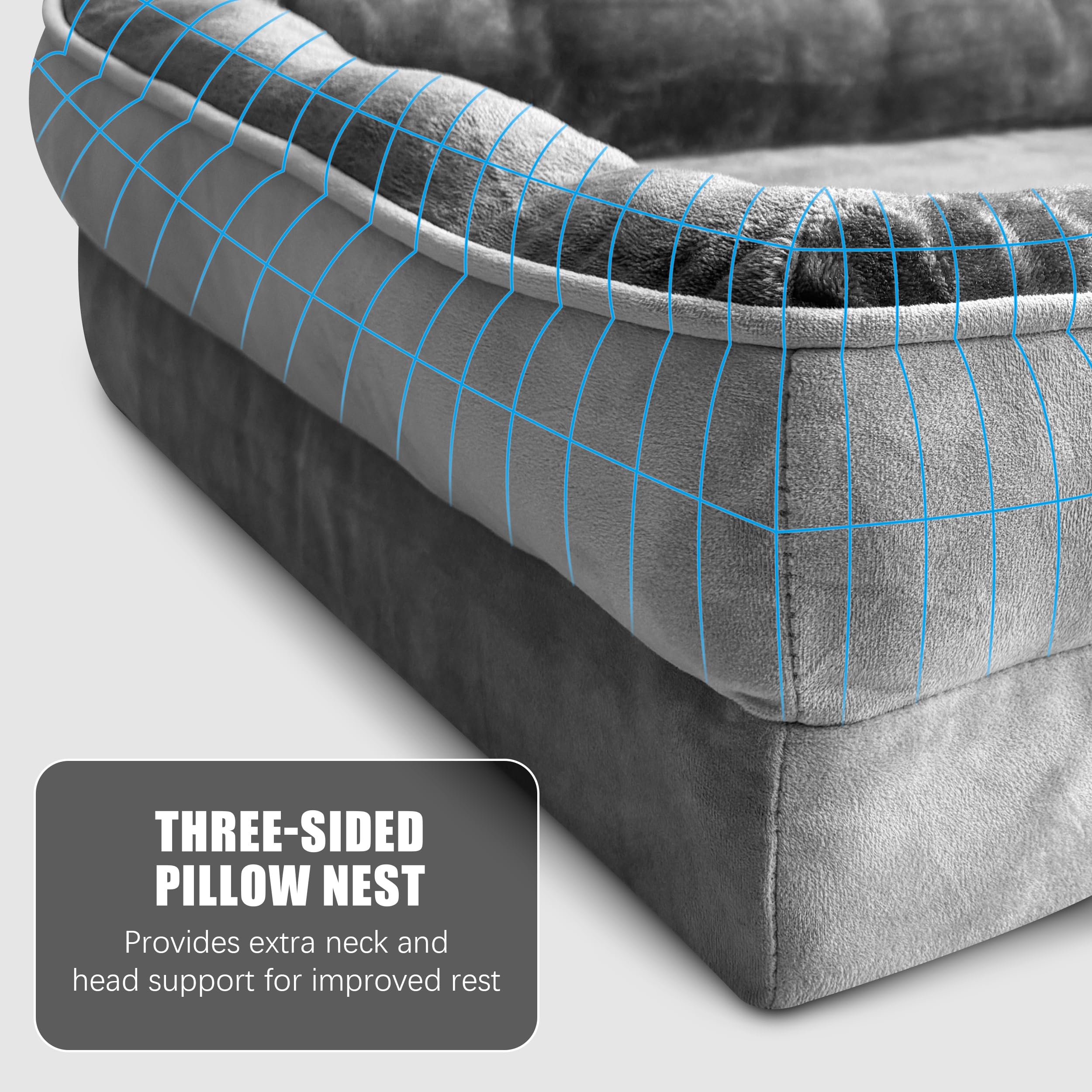 Tono gris suave de Spotted Play que se integra en el hogar.