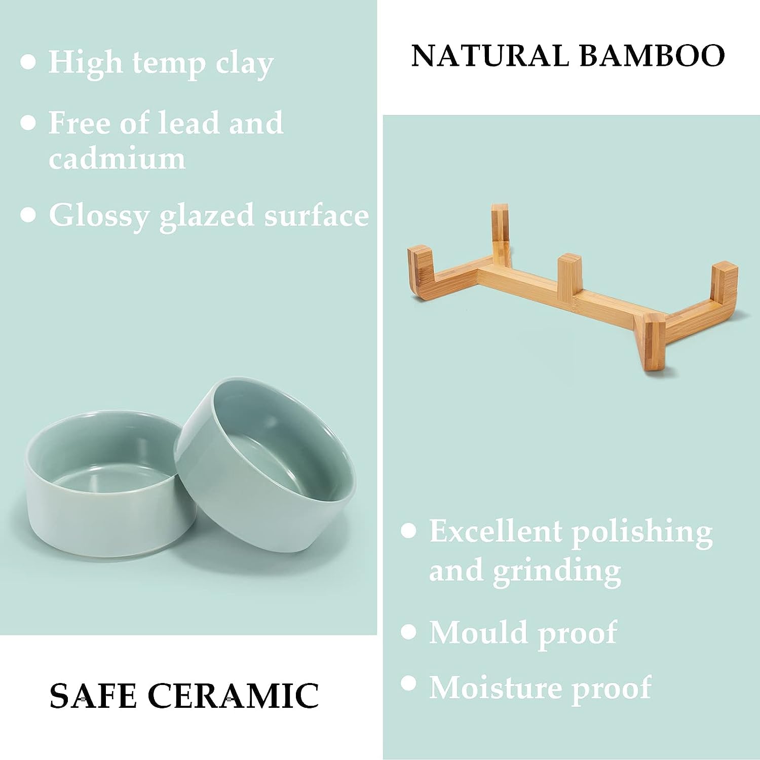 SPUNKYJUNKY base de madera antideslizante para evitar derrames.