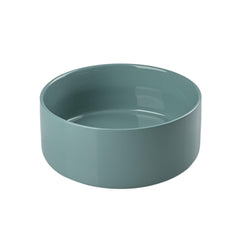 SPUNKYJUNKY plato cerámico para perros y gatos; capacidad para alimentar comidas diarias.