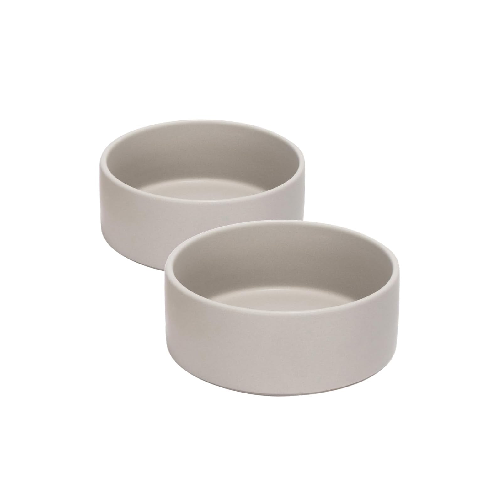 SPUNKYJUNKY cuenco cerámico para perros y gatos de 13,5 oz, estable y fácil de limpiar.