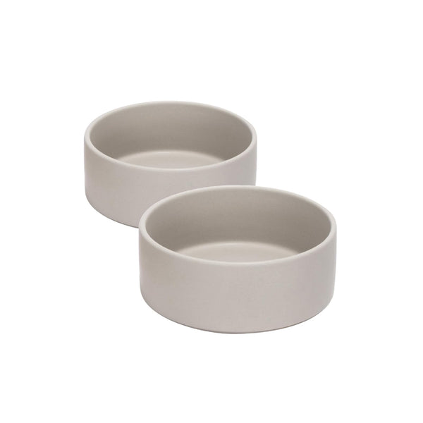 SPUNKYJUNKY cuenco cerámico para perros y gatos de 13,5 oz, estable y fácil de limpiar.