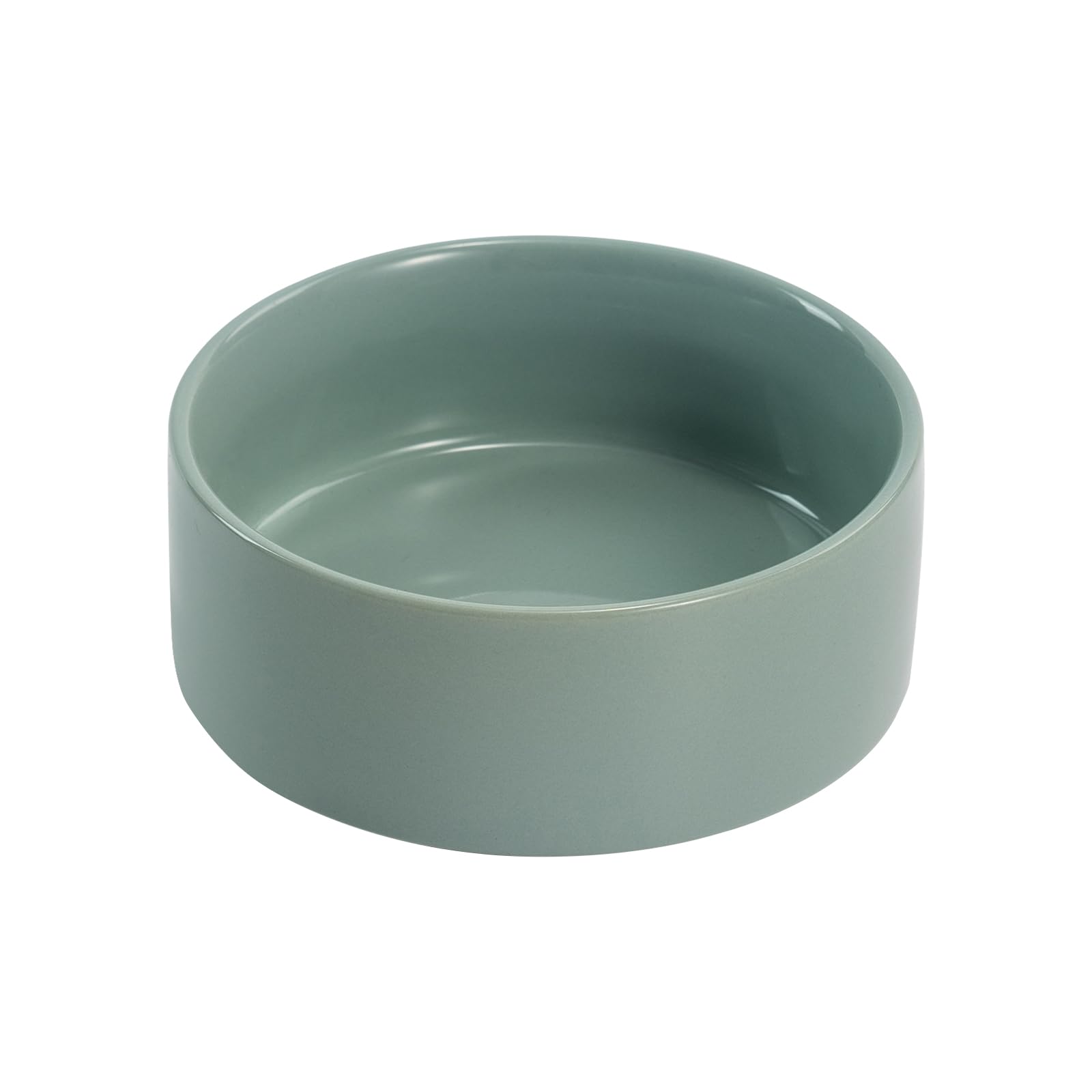SPUNKYJUNKY tazón color Morandi verde, diseño atractivo para la hora de comida.