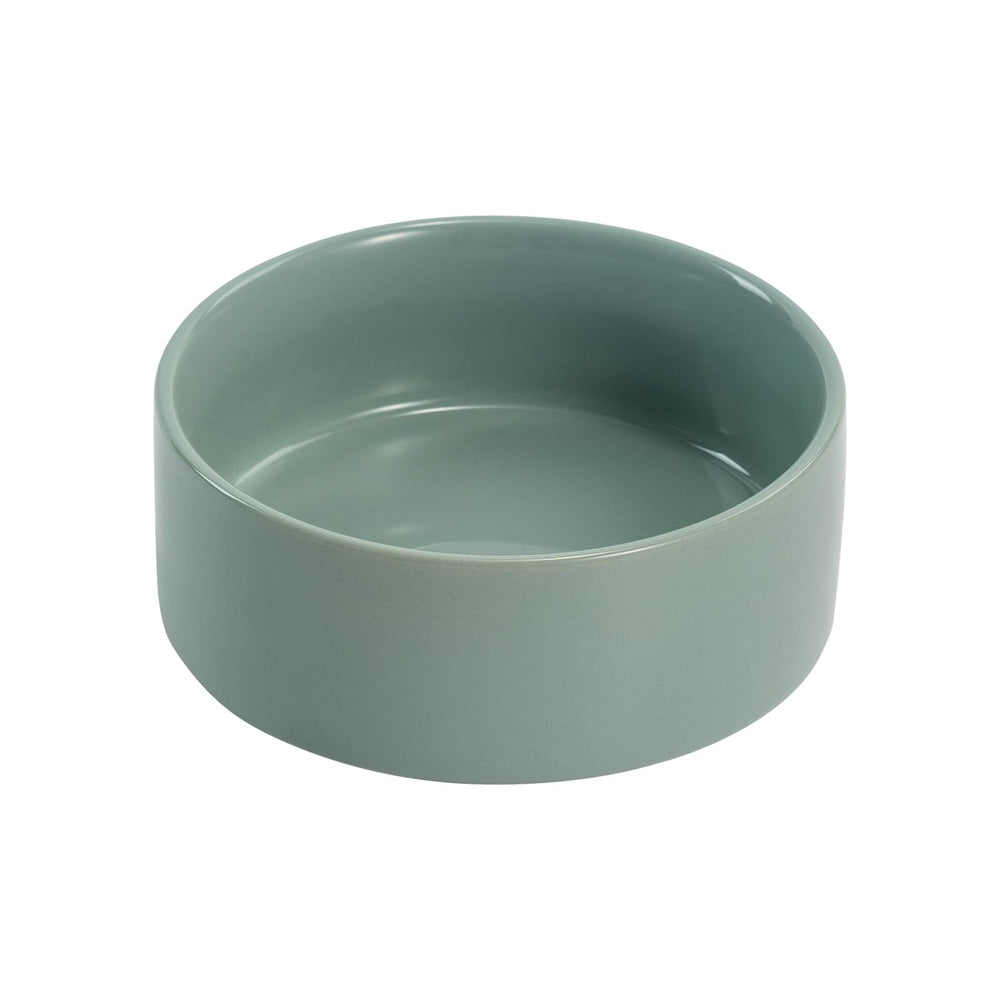 SPUNKYJUNKY tazón color Morandi verde, diseño atractivo para la hora de comida.
