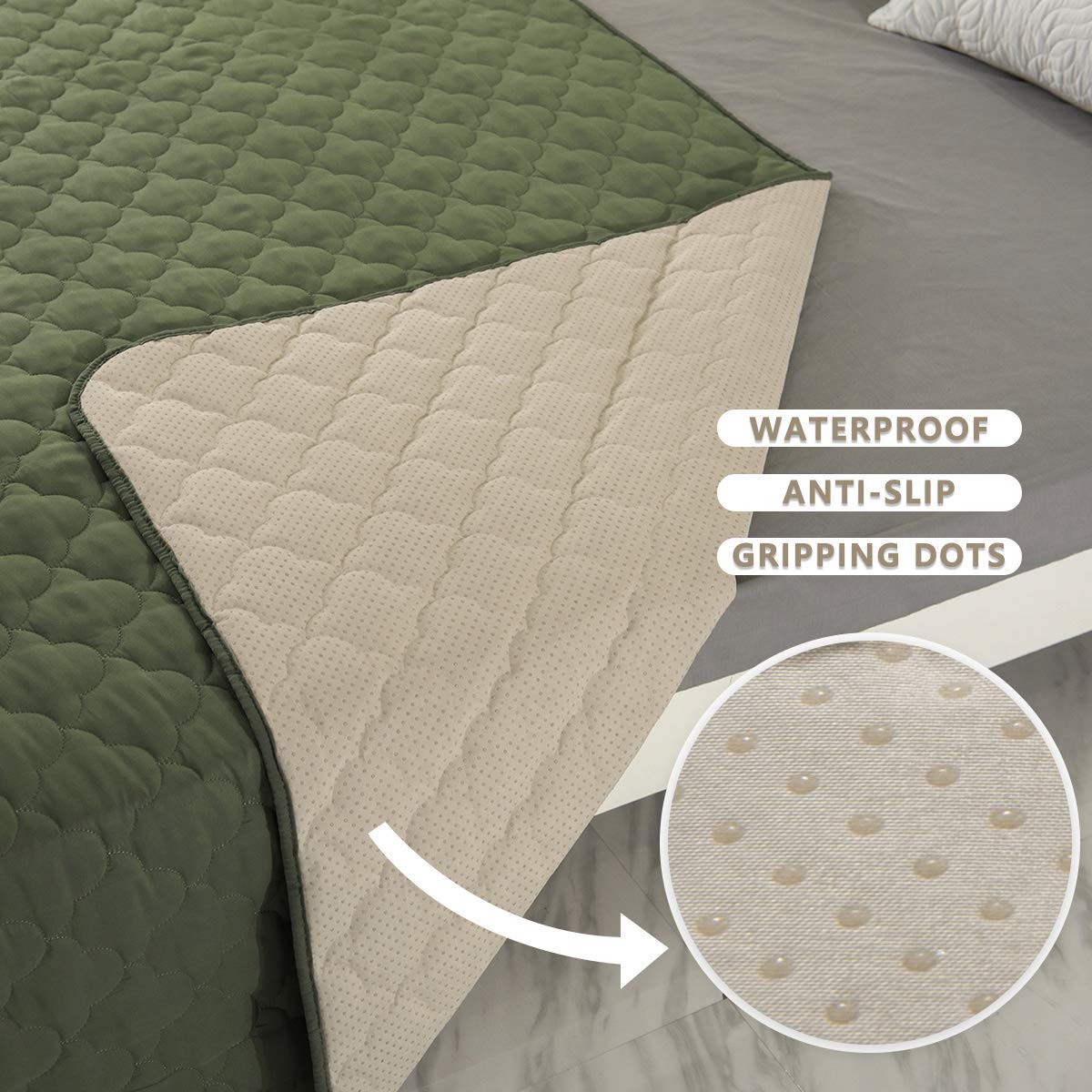 SPXTEX funda-cama-perro 52x82 ofrece tamaño versátil para camas