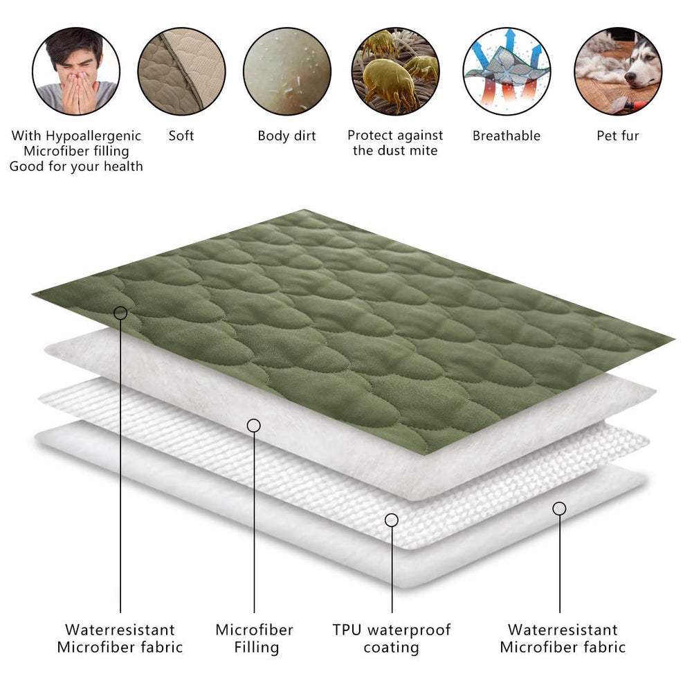 SPXTEX funda-lavable-cama-perro facilita limpieza rápida