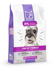 SquarePet VFS baja grasa, pienso para perros, bolsa de 22 lb para digestión suave.