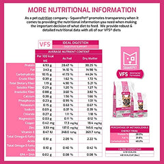 SquarePet VFS calabaza con fibra natural para el tránsito intestinal.
