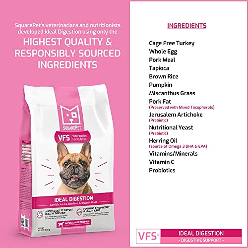 SquarePet VFS probióticos y prebióticos para microbiota equilibrada.