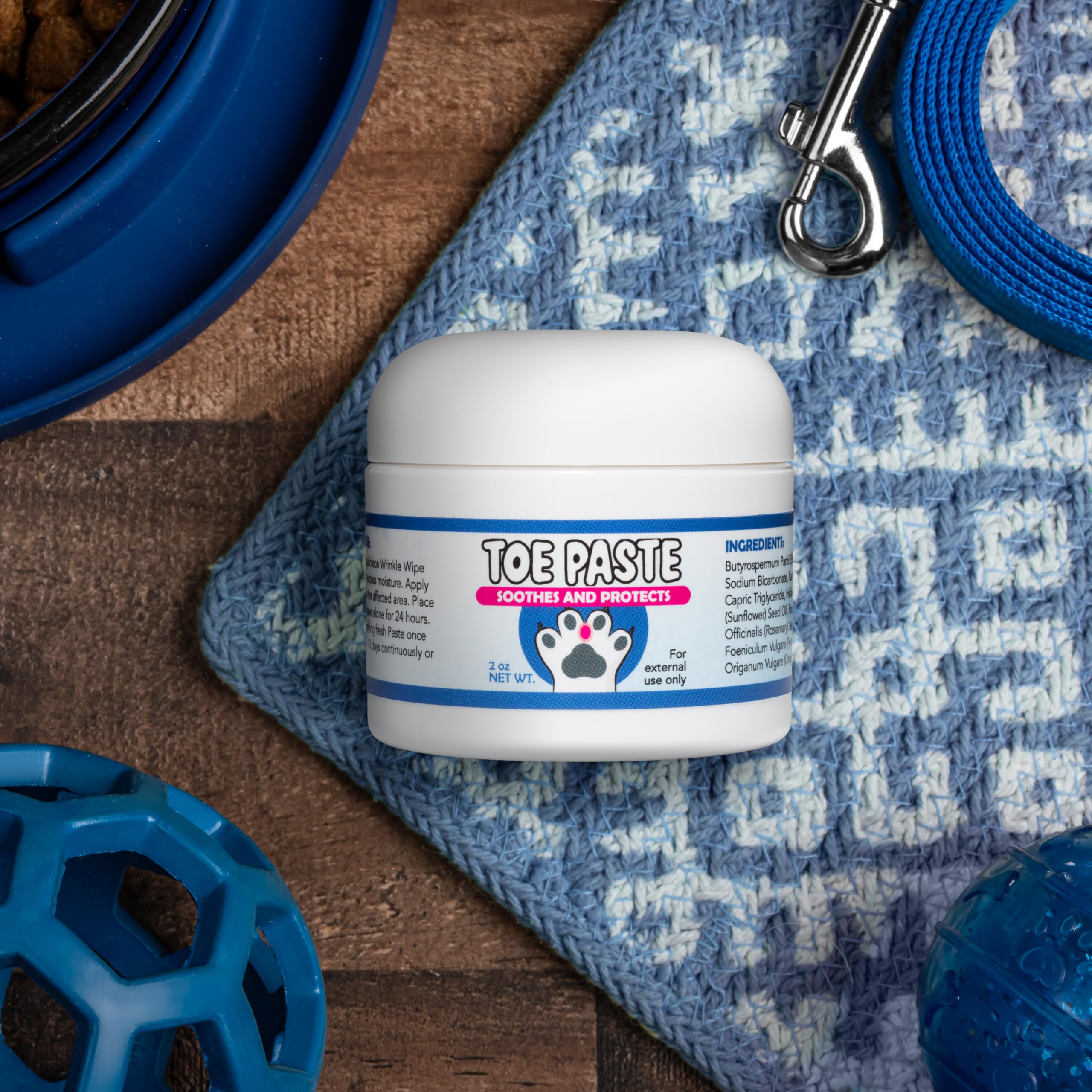 Relieve suave de irritaciones con Squishface Toe Paste.