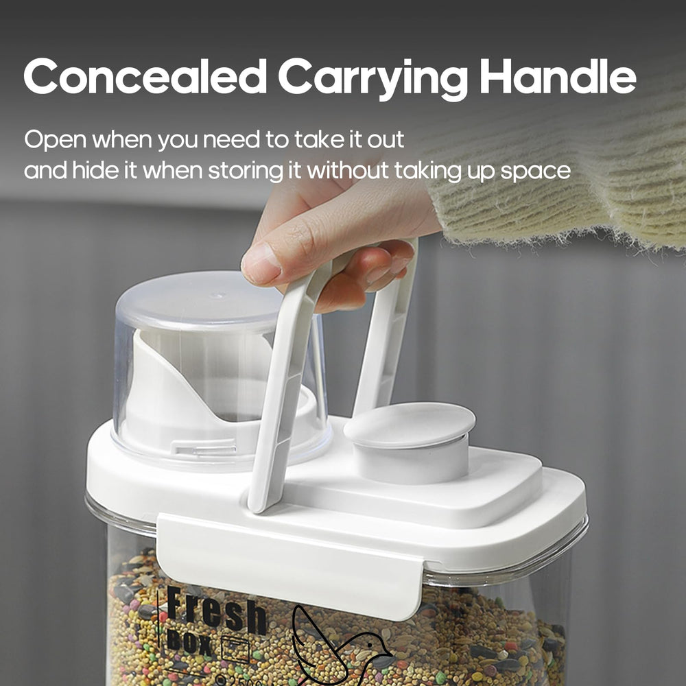 SQUSIMEI material-pp-sin-bpa garantiza alimento seguro y libre de olores fuertes.