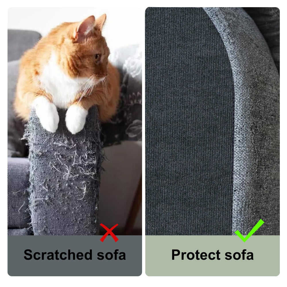 Fieltro ecológico de SREBAY con textura suave que atrae al gato.
