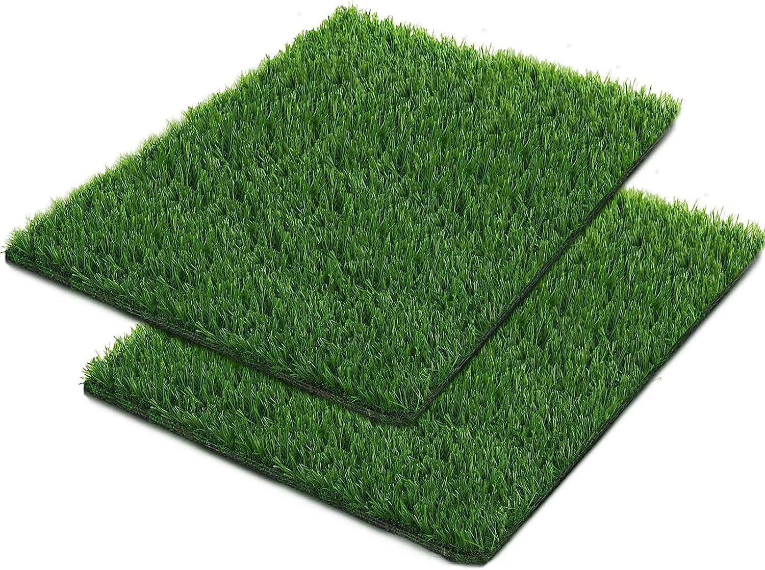 SSRIVER césped artificial para perros, juego de dos unidades, ideal para entrenamiento en casa