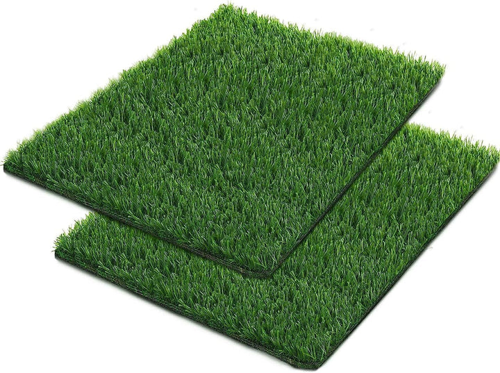 SSRIVER césped artificial para perros, juego de dos unidades, ideal para entrenamiento en casa