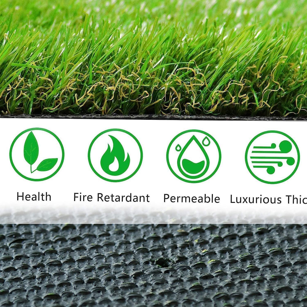 SSRIVER césped artificial ecológico, sin olor y duradero para uso interior y exterior