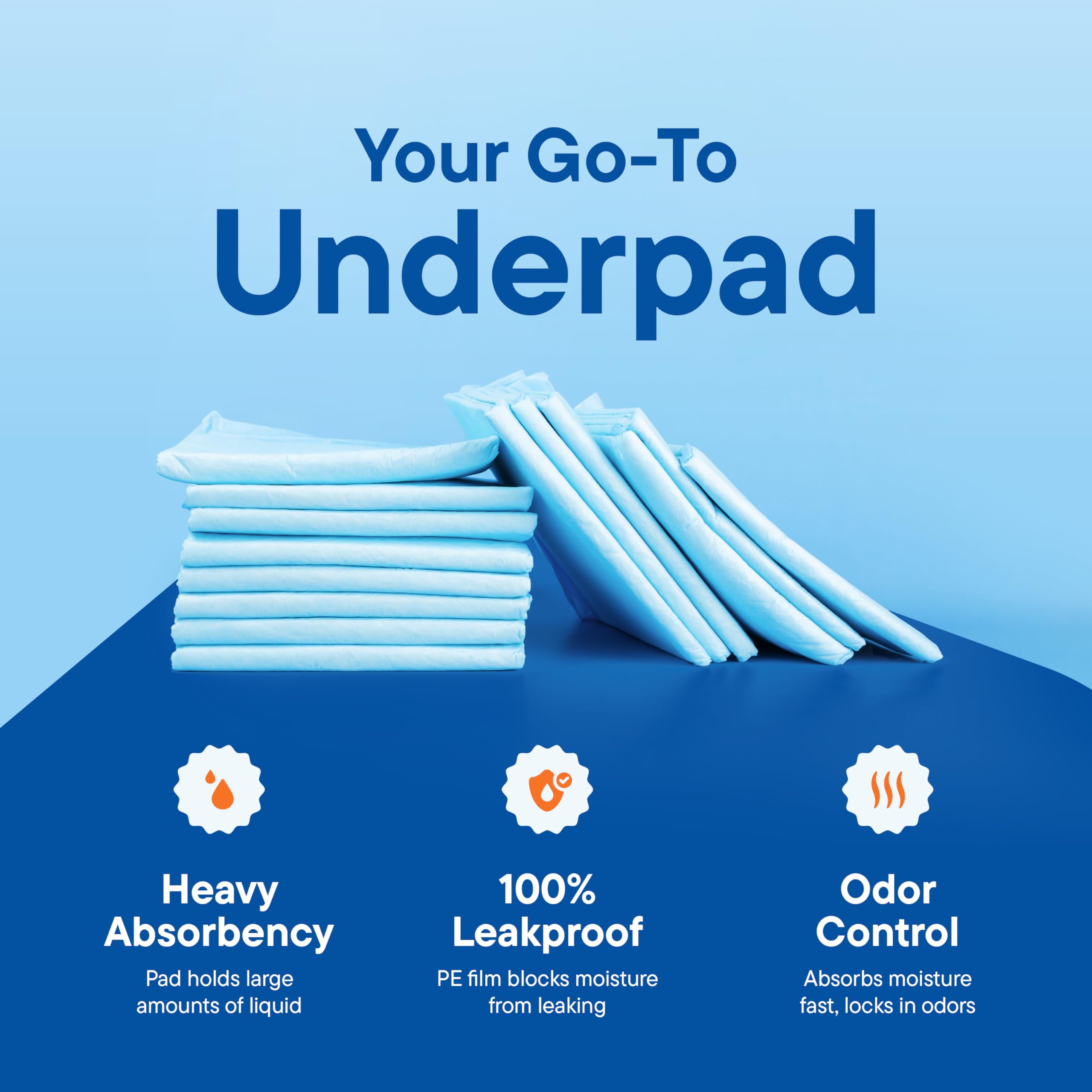 Descartar y limpiar rápido con Stack Man Chucks Pad desechable.