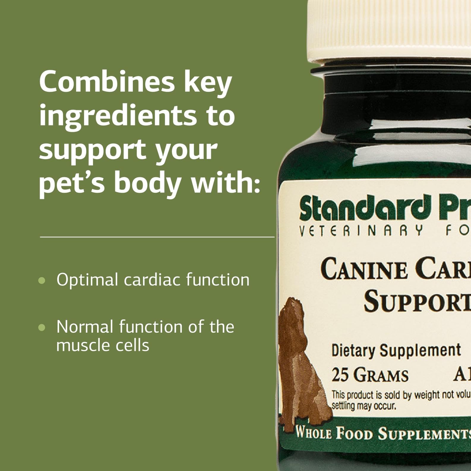Standard Process Inc. Hígado bovino como fuente nutricional en la fórmula.
