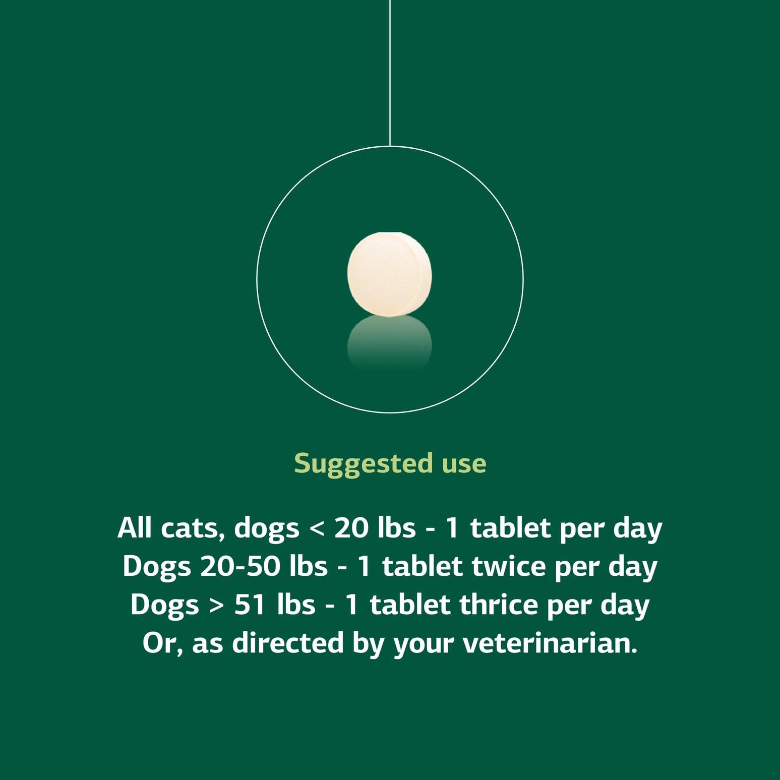 Standard Process VF Antronex para Mascotas: imagen de ingredientes y formulación